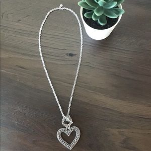 18” Toggle Heart Necklace
